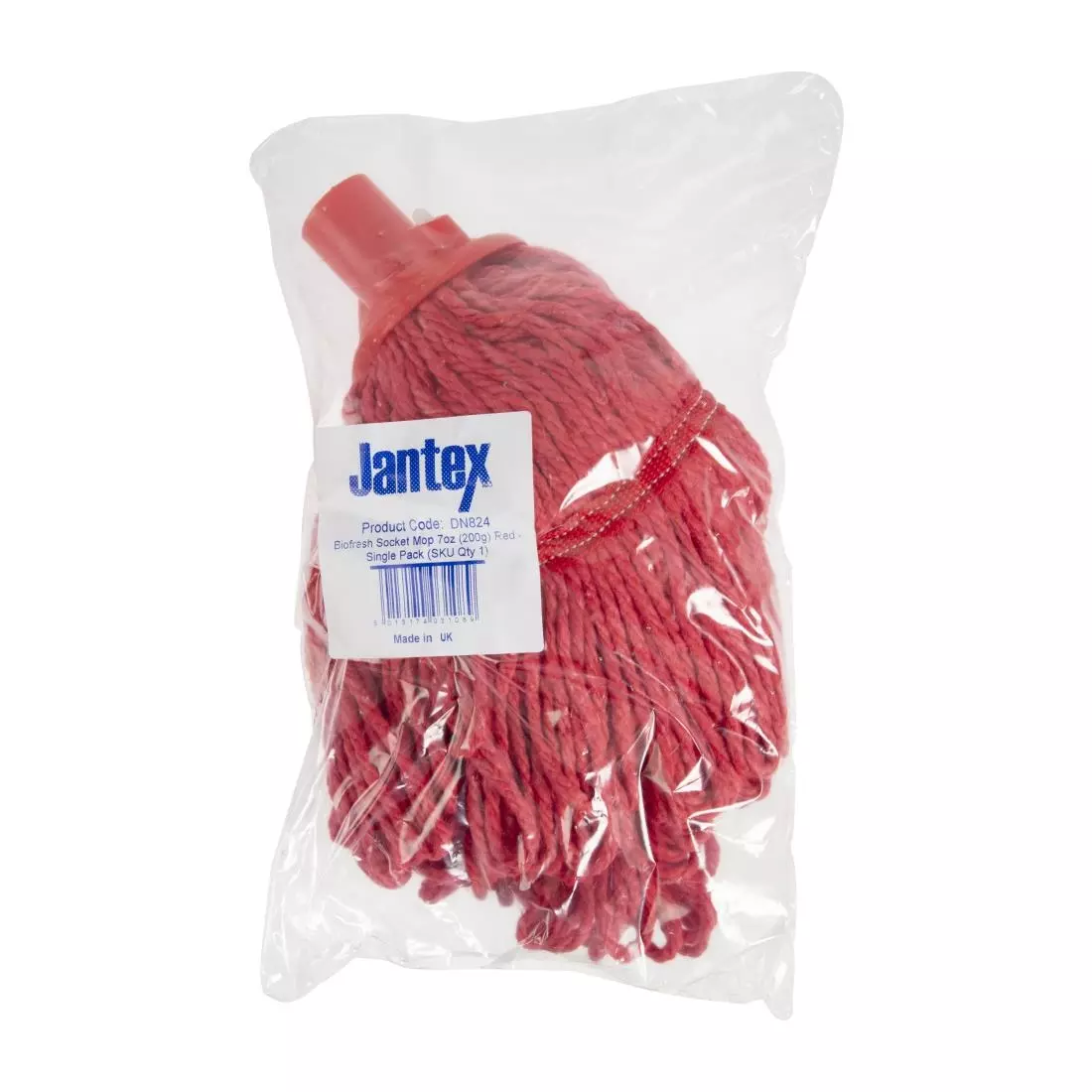 Een Jantex Bio Fresh antibacteriële mop rood koop je bij ShopXPress