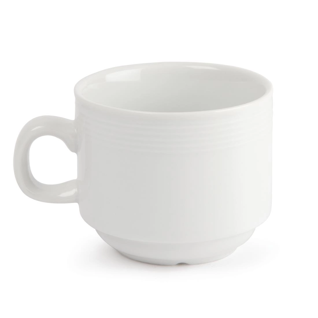 Vous pouvez acheter un Tasse à thé empilable Linear 20cl Olympia (Lot de 12) chez Supplierz BV