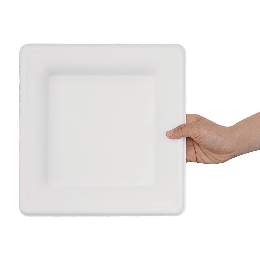 Een Fiesta Compostable composteerbare bagasse borden vierkant 261mm (50 stuks) koop je bij Supplierz BV