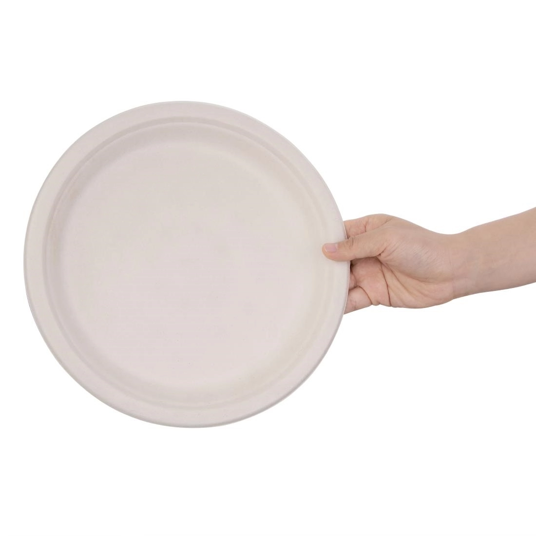 Een Fiesta Compostable composteerbare bagasse borden rond 261mm ongekleurd (50 stuks) koop je bij Supplierz BV