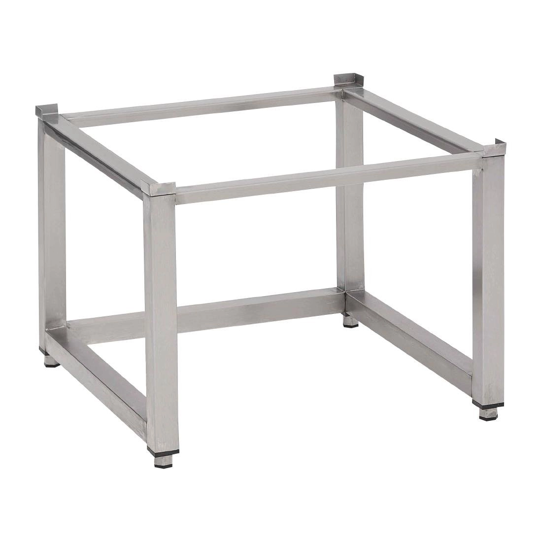 Vous pouvez acheter un Support lave-vaisselle inox sans tablette inférieure Gastro M 600 x 600 x 400mm chez Supplierz BV