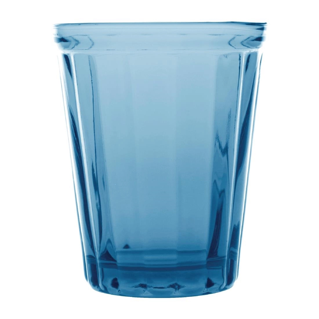 Een Olympia Cabot glazen tumbler blauw 26cl (6 stuks) koop je bij Supplierz BV