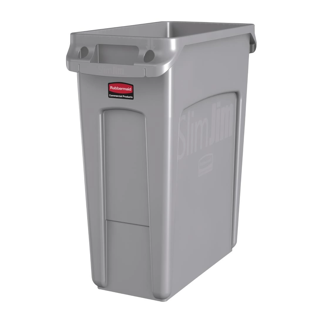 Een Rubbermaid Slim Jim container met luchtsleuven 60L koop je bij Supplierz BV