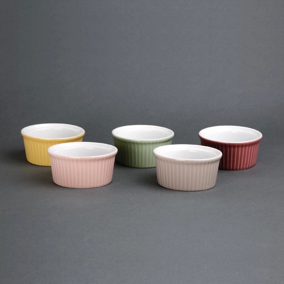 Een Olympia Pastel ramekin grijs 7cl (12 stuks) koop je bij Supplierz BV