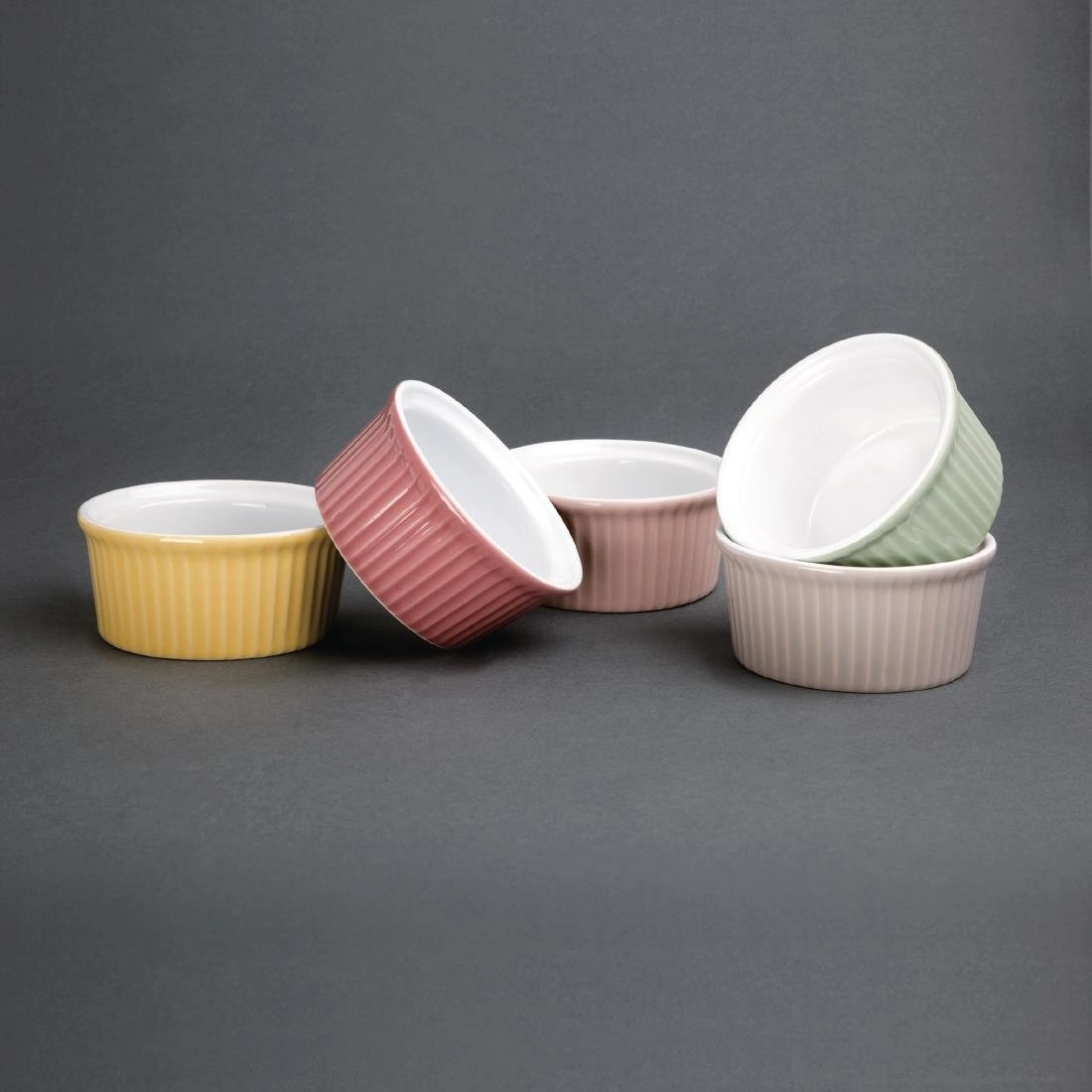 Een Olympia Pastel ramekin grijs 7cl (12 stuks) koop je bij Supplierz BV