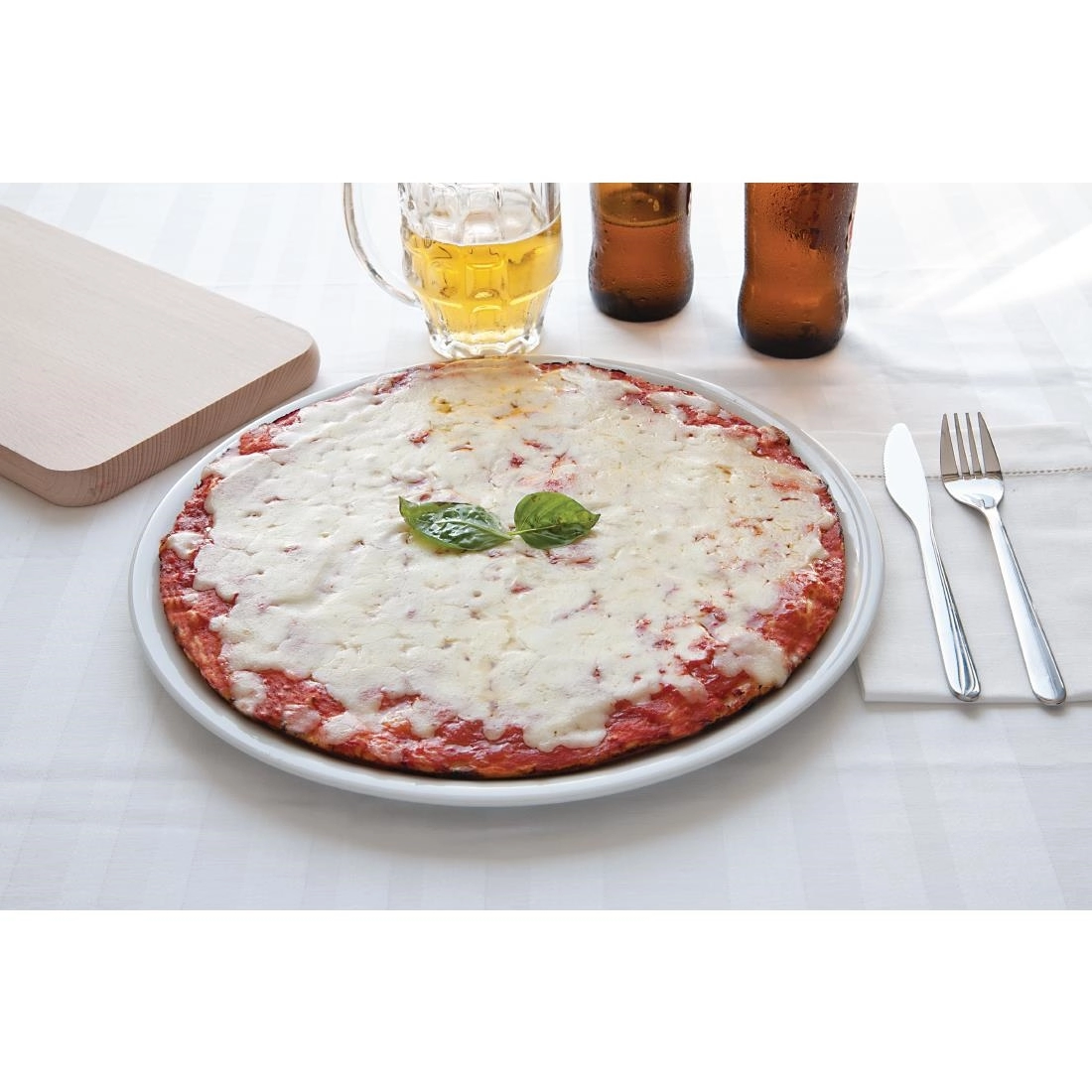 Een Saturnia Napoli pizzaborden 28cm (6 stuks) koop je bij Supplierz BV