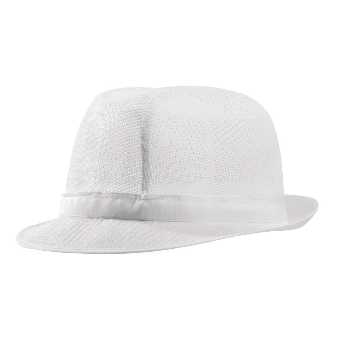 Vous pouvez acheter un Chapeau Trilby blanc L chez Supplierz BV