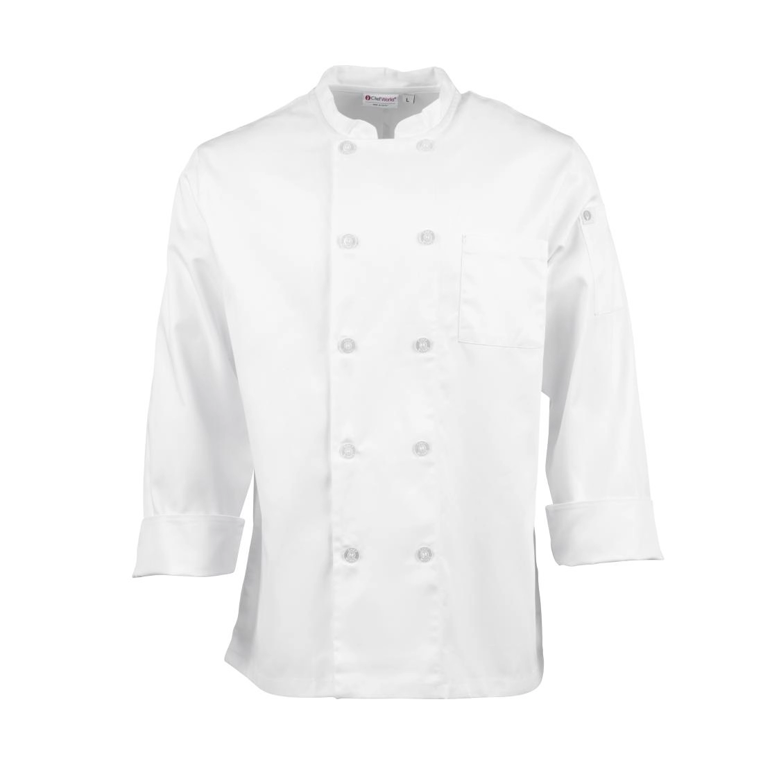 Buy your Chef Works Le Mans unisex koksbuis wit XL at Supplierz BV