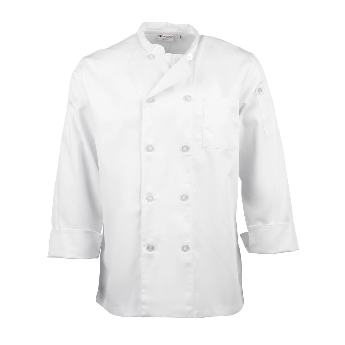 Buy your Chef Works Le Mans unisex koksbuis wit XL at Supplierz BV