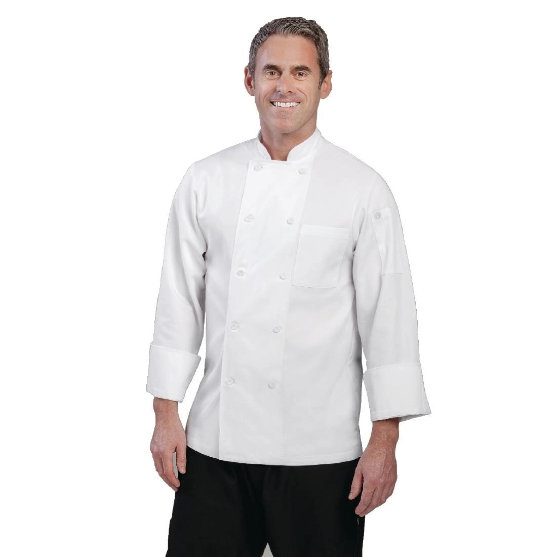 Buy your Chef Works Le Mans unisex koksbuis wit XL at Supplierz BV