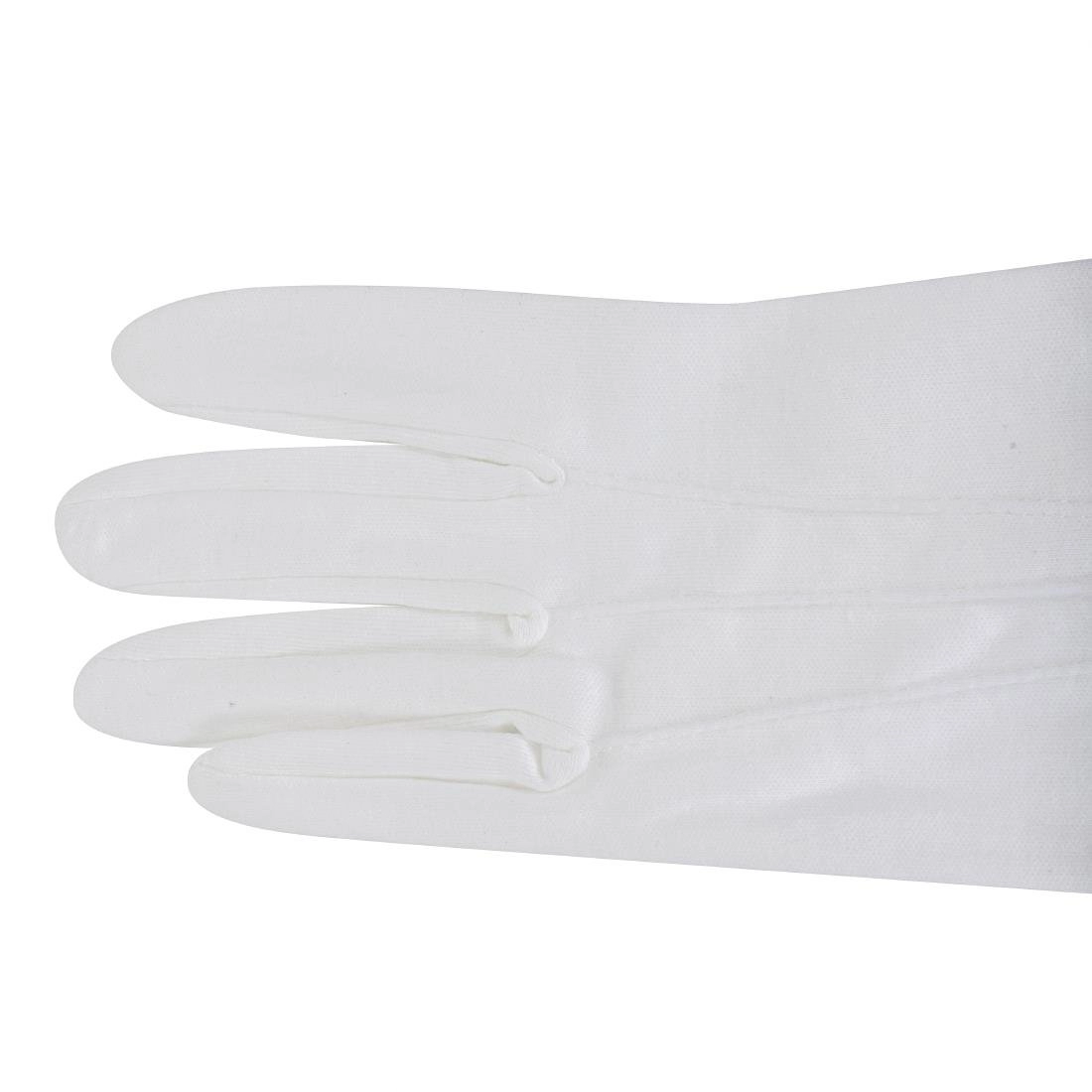 Vous pouvez acheter un Gants de service pour homme blancs S/M chez Supplierz BV