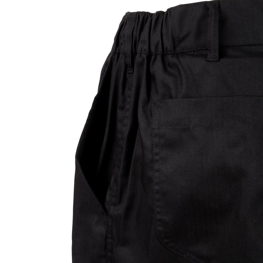 Een Chef Works Executive unisex koksbroek visgraat zwart M koop je bij Supplierz BV