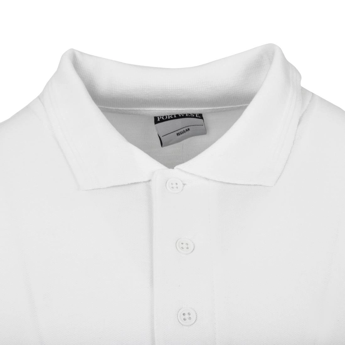 Een Unisex poloshirt wit XL koop je bij Supplierz BV