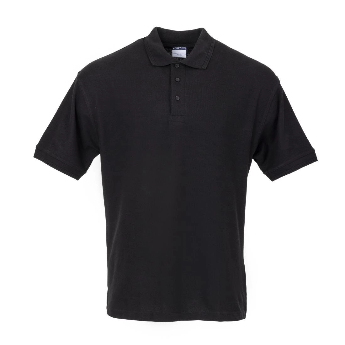 Een Unisex poloshirt zwart S koop je bij Supplierz BV