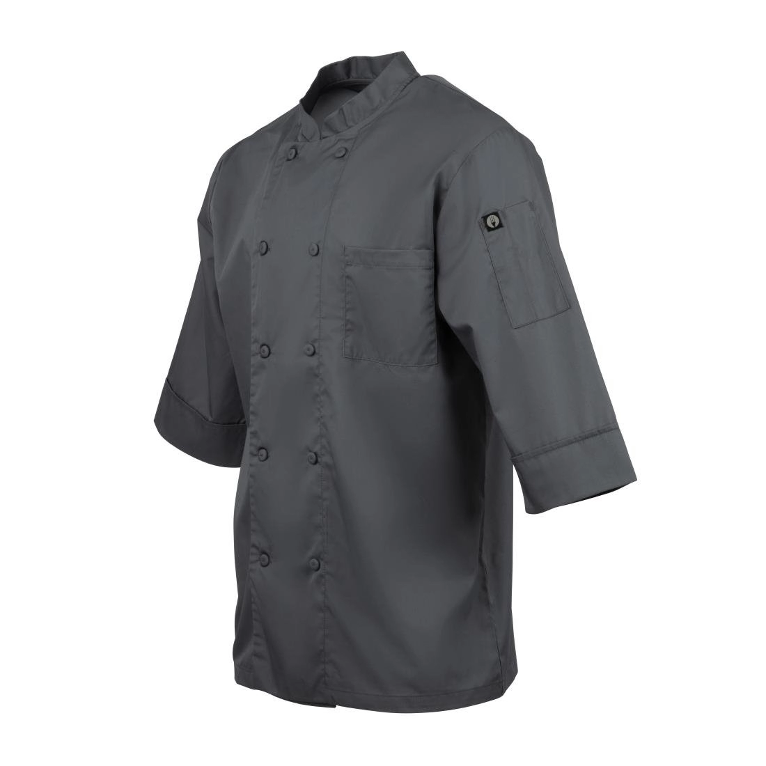 Een Chef Works unisex koksbuis grijs L koop je bij Supplierz BV