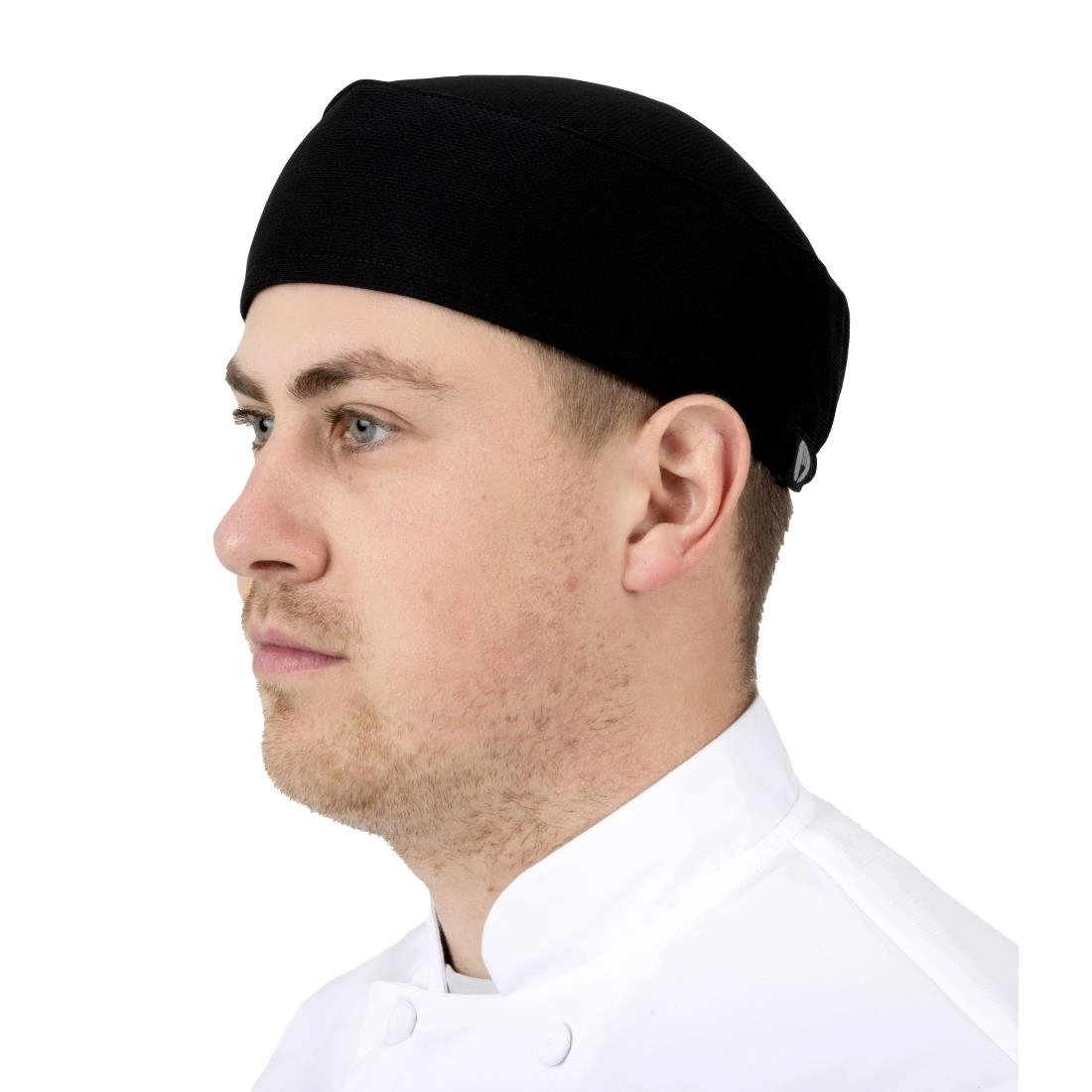 Een Chef Works Total Vent beanie unisex zwart koop je bij Supplierz BV