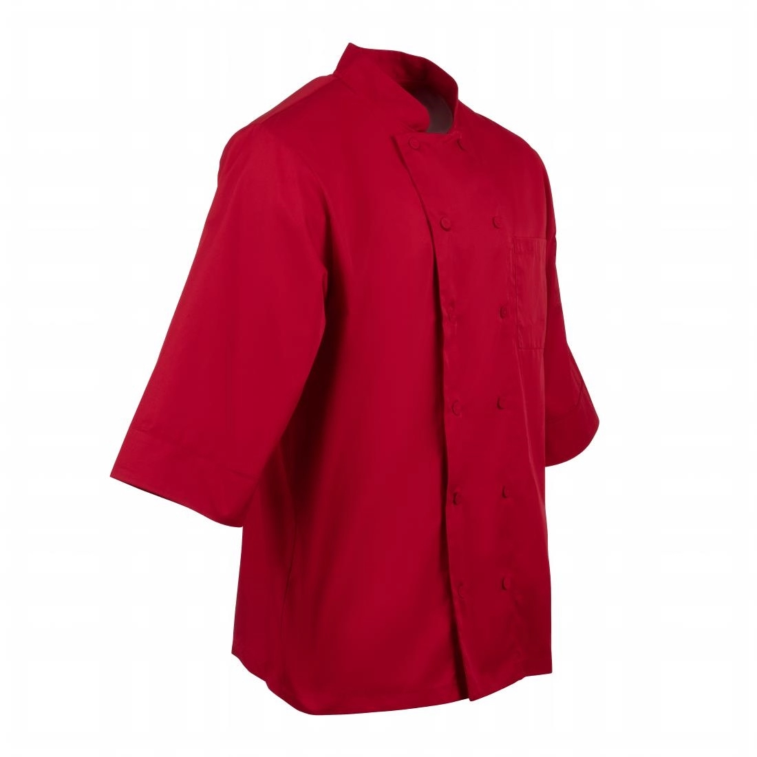 Een Chef Works unisex koksbuis rood L koop je bij Supplierz BV