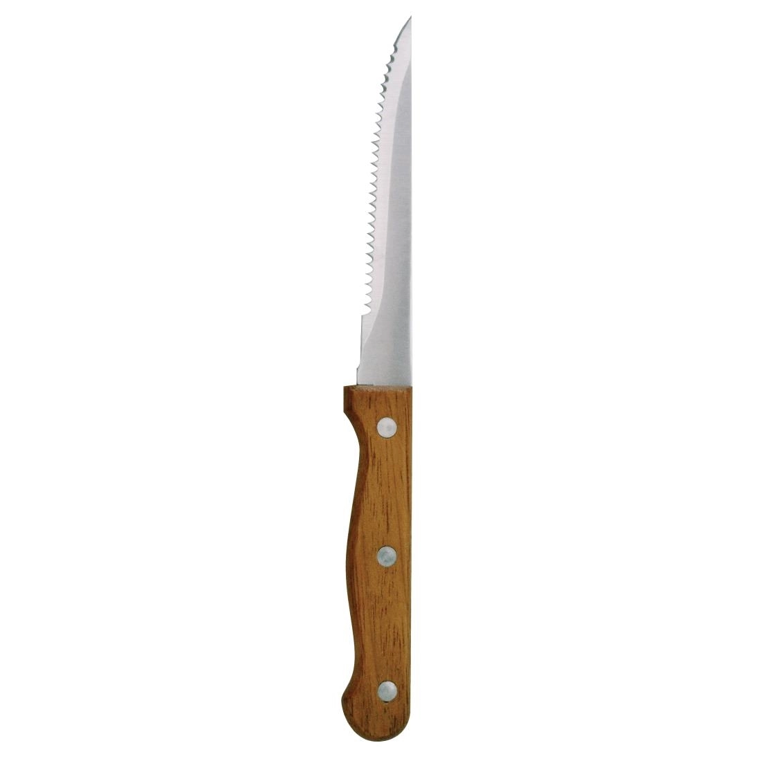 Sie können einen Olympia Steakmesser mit Holzgriff 11,5cm (12 Stück) bei Supplierz BV kaufen