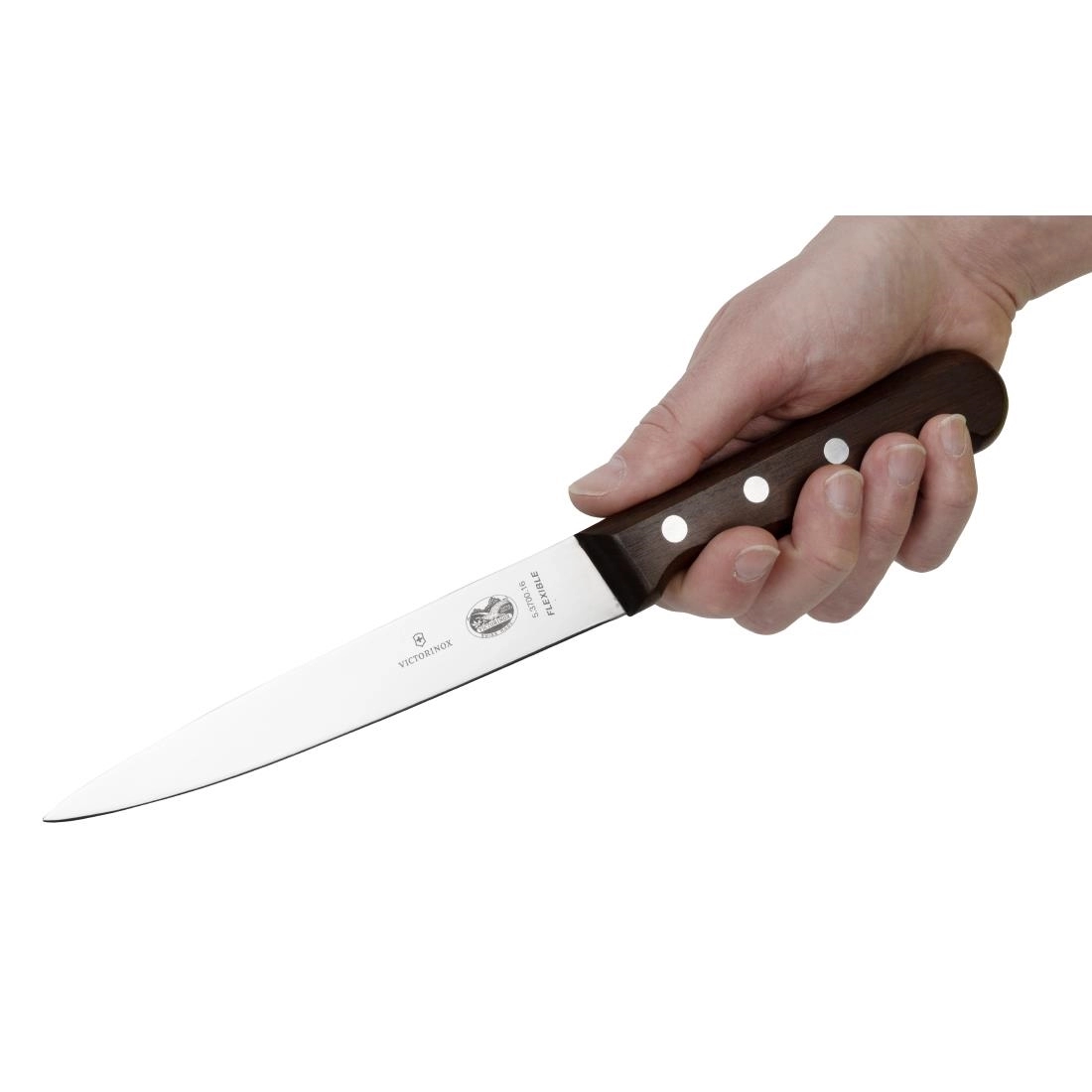 Vous pouvez acheter un Couteau à filet à manche en bois Victorinox 150mm chez Supplierz BV