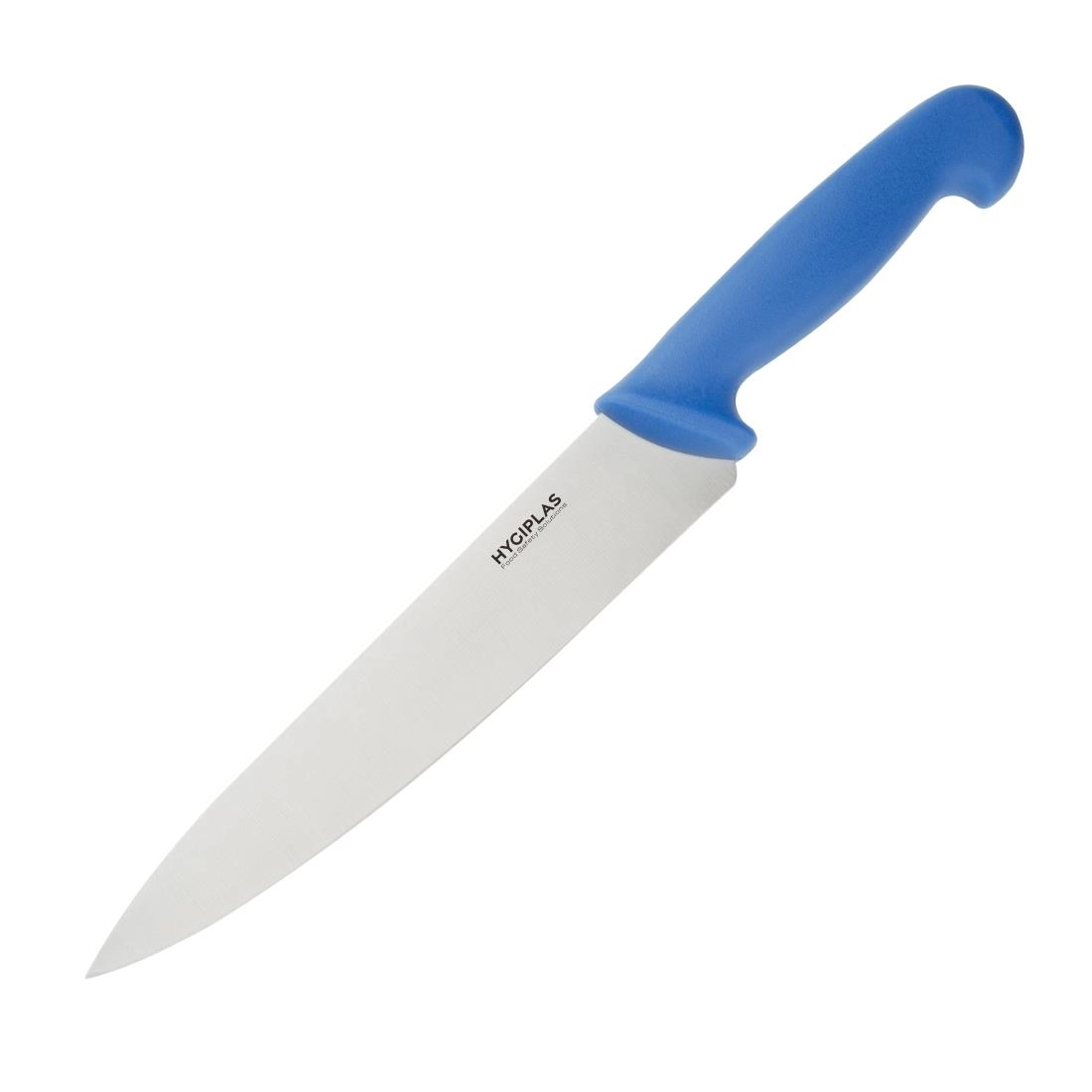 Een Hygiplas koksmes 21,5cm blauw koop je bij Supplierz BV