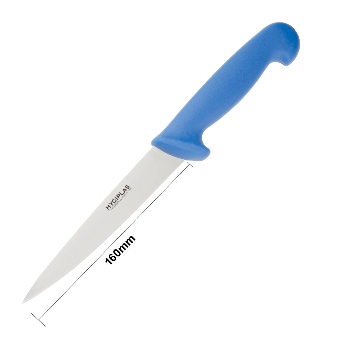 Een Hygiplas fileermes 15,3cm blauw koop je bij Supplierz BV