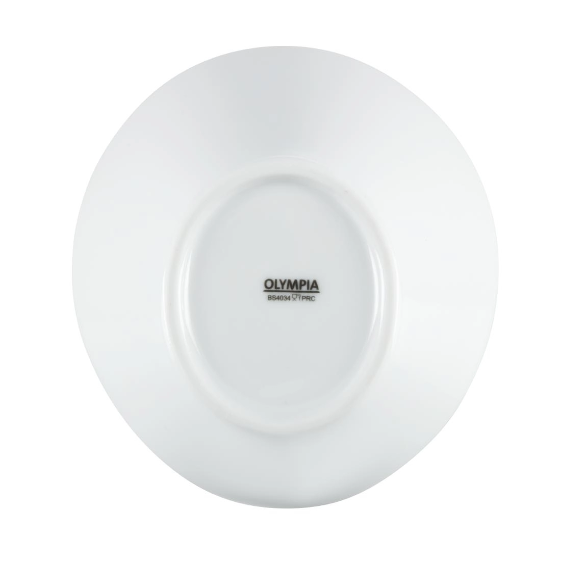 Een Olympia Whiteware ovale hellende kommen 13,3x15,4cm (4 stuks) koop je bij Supplierz BV