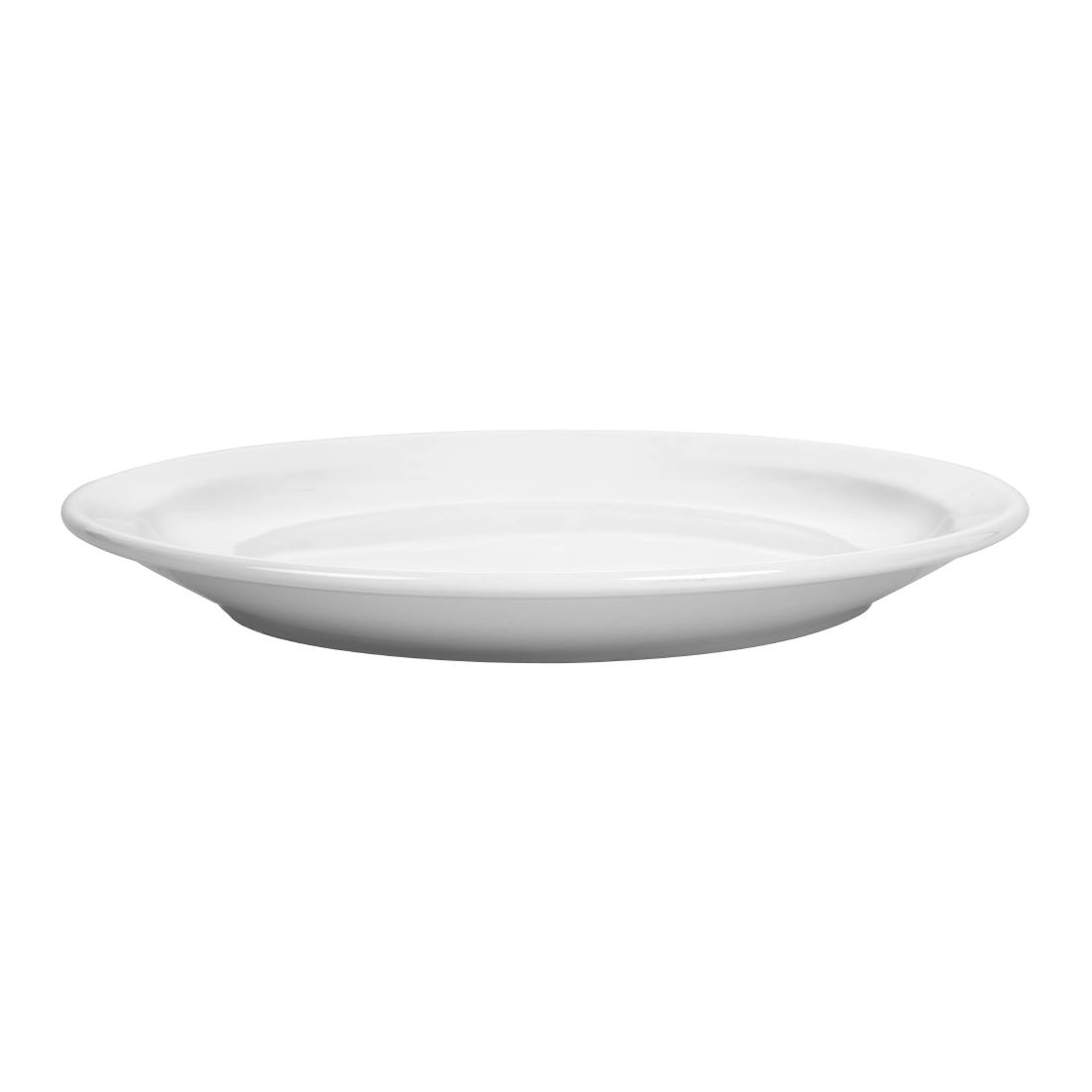 Vous pouvez acheter un Assiettes à bord étroit blanches Olympia 250mm (Lot de 12) chez Supplierz BV