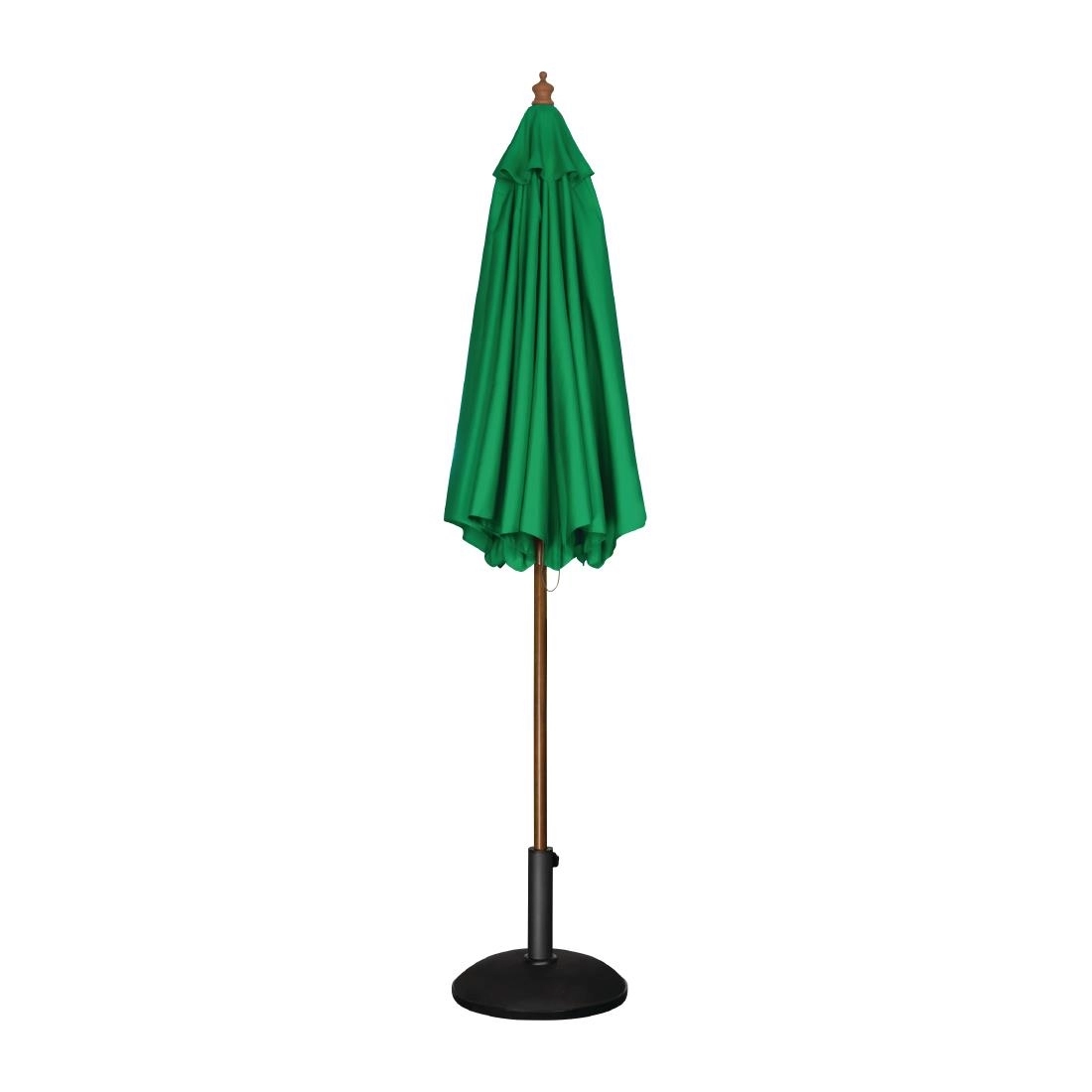 Een Bolero ronde parasol groen 2,5m koop je bij Supplierz BV