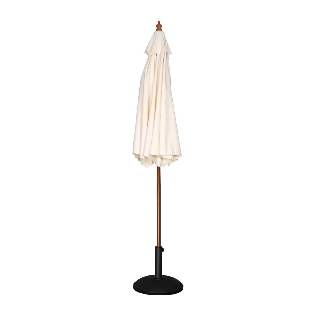 Een Bolero ronde parasol creme 2,5 meter koop je bij Supplierz BV