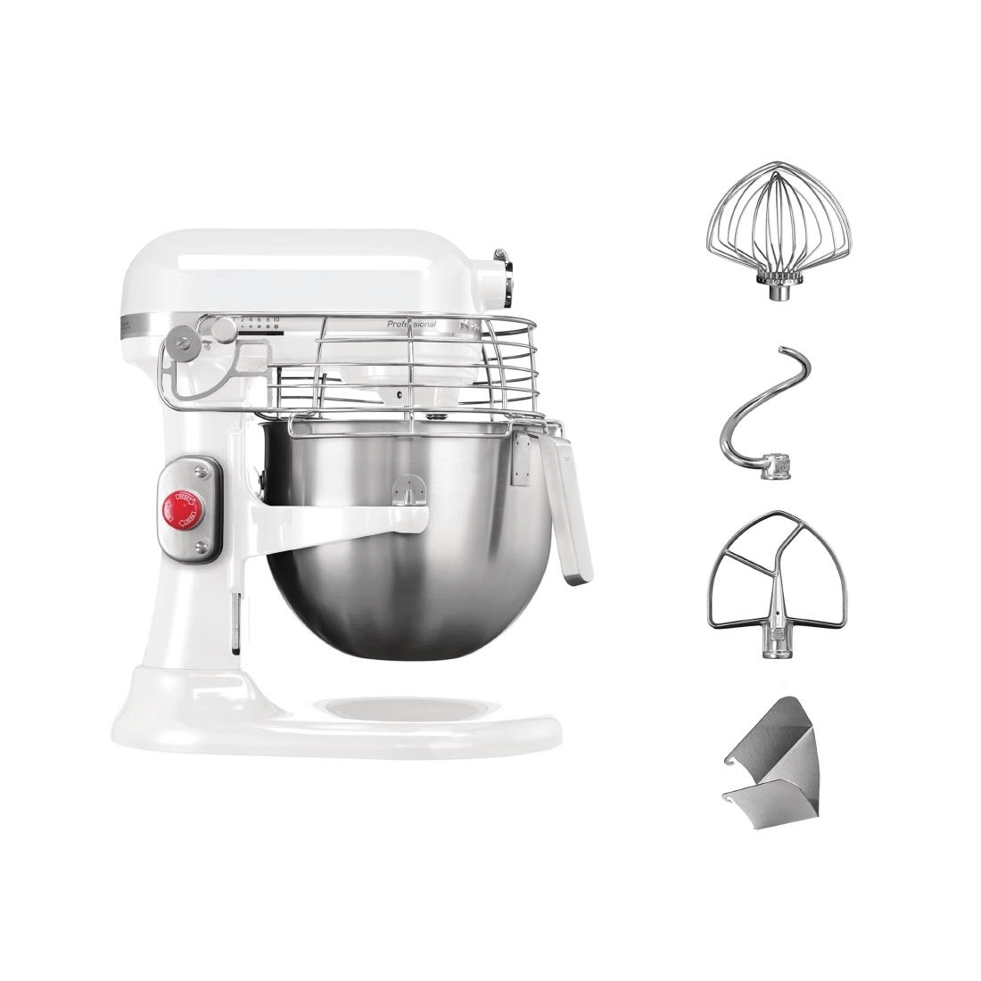 Sie können einen Kitchenaid Professional Mixer Weiß - 6.9Ltr 5KSM7990XEWH bei Supplierz BV kaufen