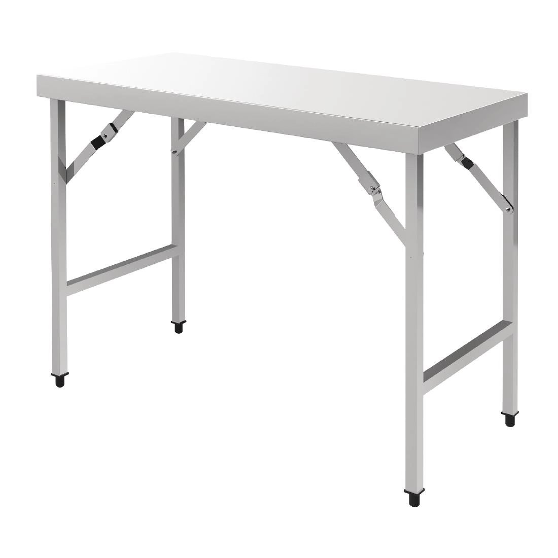 Een Vogue inklapbare RVS werktafel 120cm koop je bij Supplierz BV