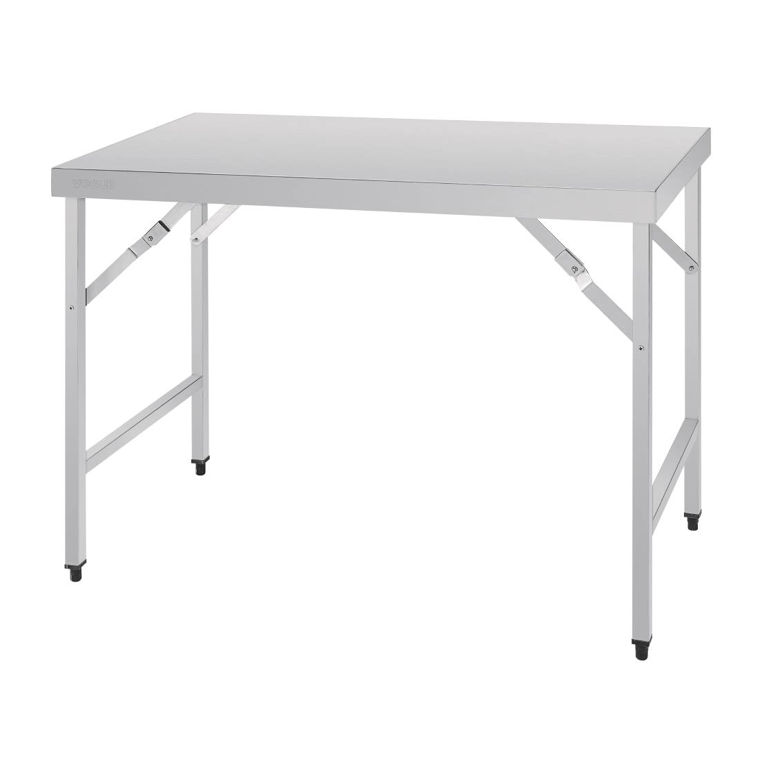 Een Vogue inklapbare RVS werktafel 120cm koop je bij Supplierz BV