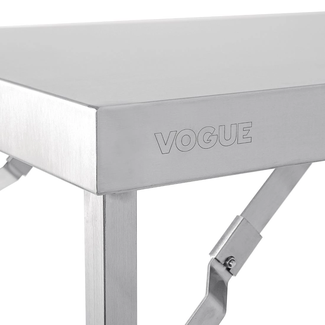 Een Vogue inklapbare RVS werktafel 180cm koop je bij Supplierz BV