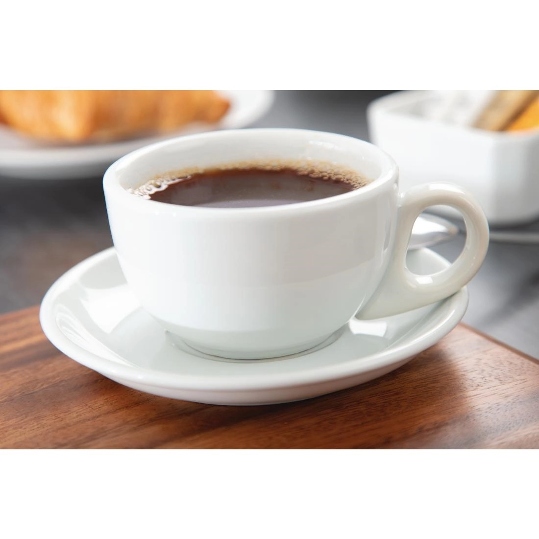 Vous pouvez acheter un Tasses à cappuccino Olympia Athena 228ml (Lot de 24) chez Supplierz BV