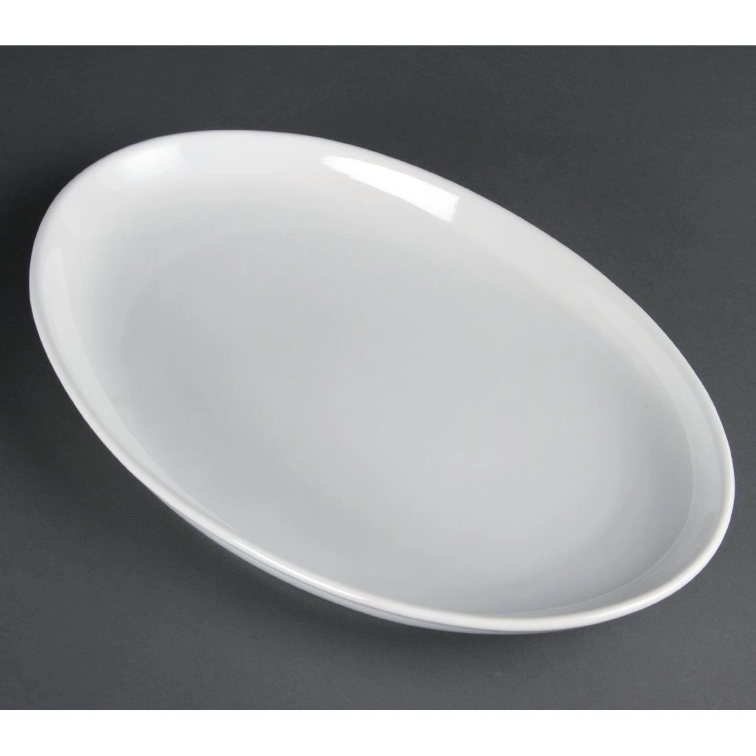 Buy your Olympia Whiteware diepe ovale schaal 36,5x23,5cm (2 stuks) at Supplierz BV