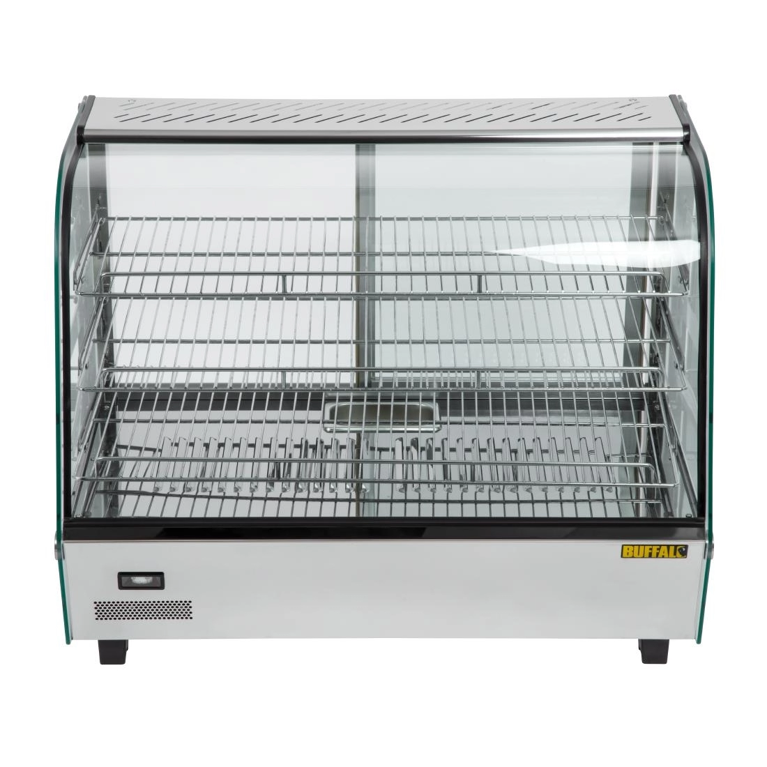 Een Buffalo warmhoudvitrine 160L 67(h) x 86,8(b) x 56,8(d)cm koop je bij Supplierz BV