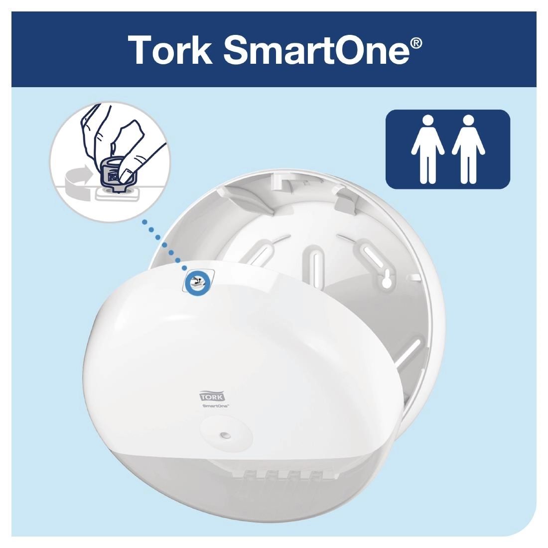 Buy your Tork SmartOne toiletpapierdispenser at Supplierz BV