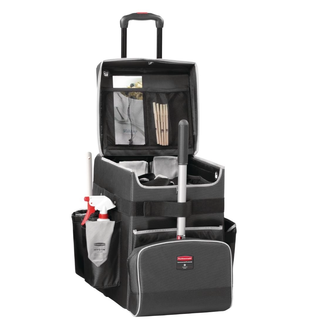 Vous pouvez acheter un Chariot de service mobile Rubbermaid Quick Cart taille moyenne chez Supplierz BV