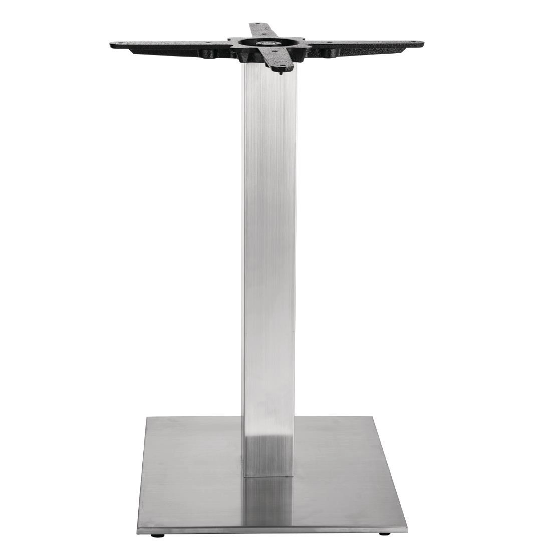 Vous pouvez acheter un Pied de table carré inox Bolero chez Supplierz BV