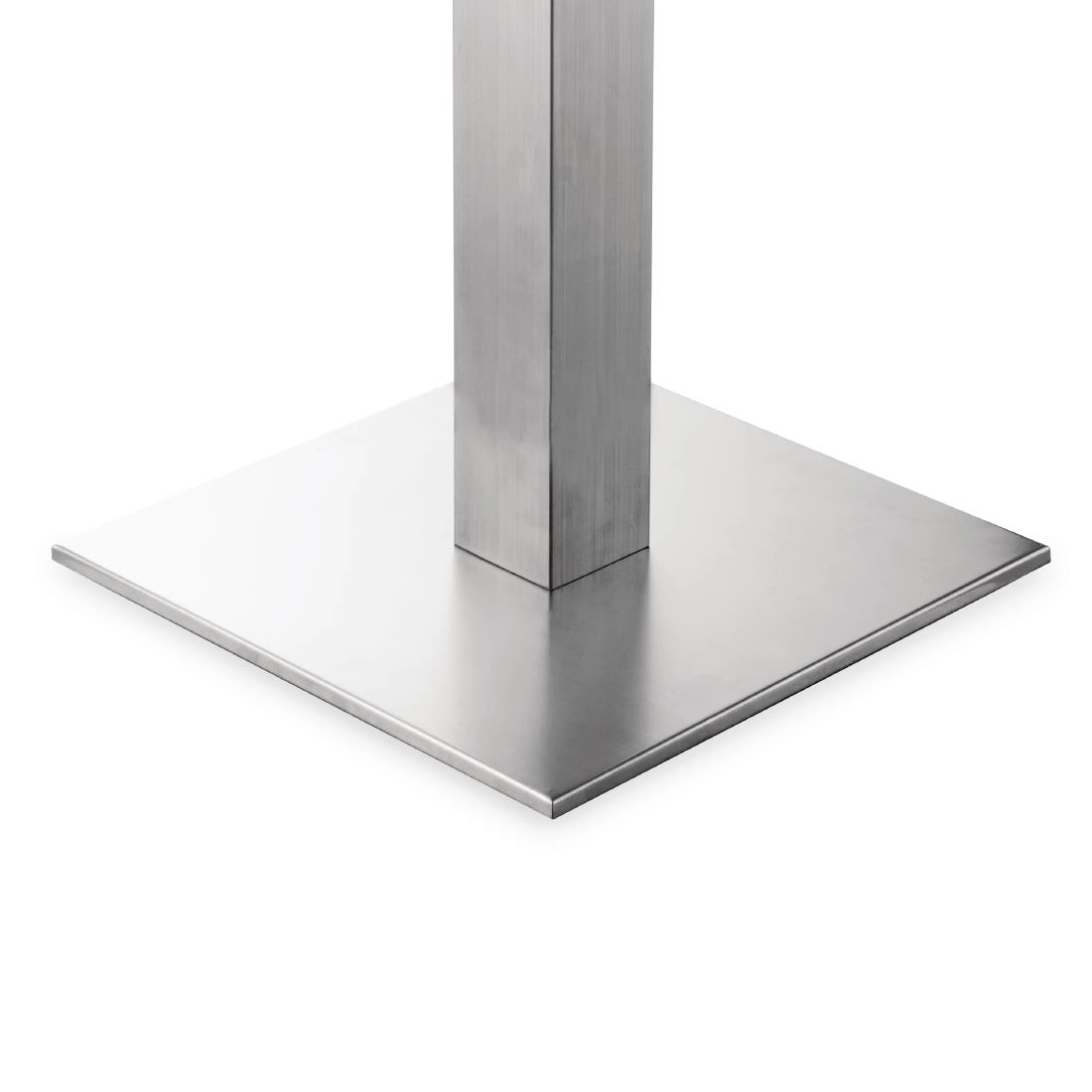 Vous pouvez acheter un Pied de table carré inox Bolero chez Supplierz BV