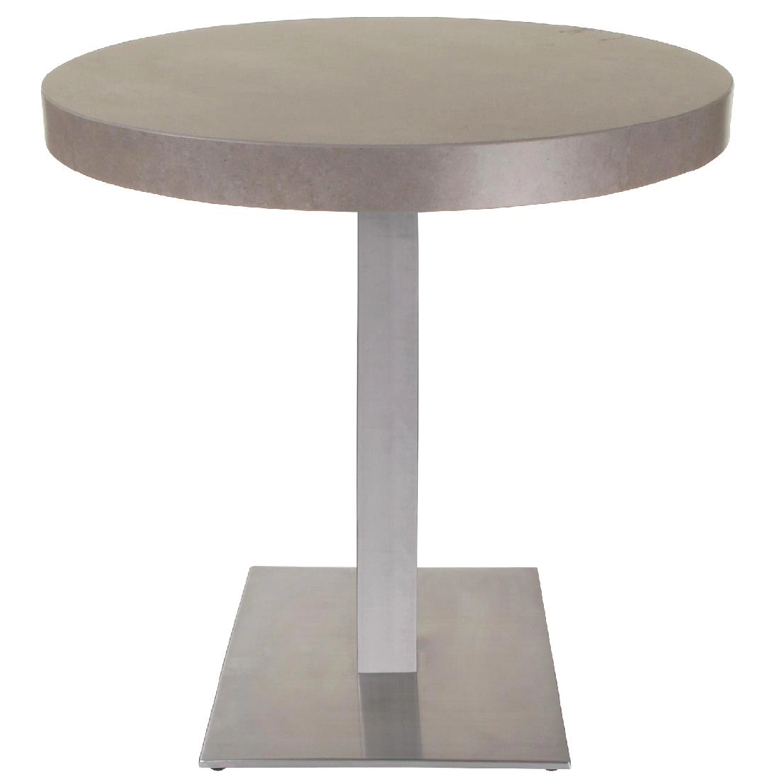 Vous pouvez acheter un Pied de table carré inox Bolero chez Supplierz BV