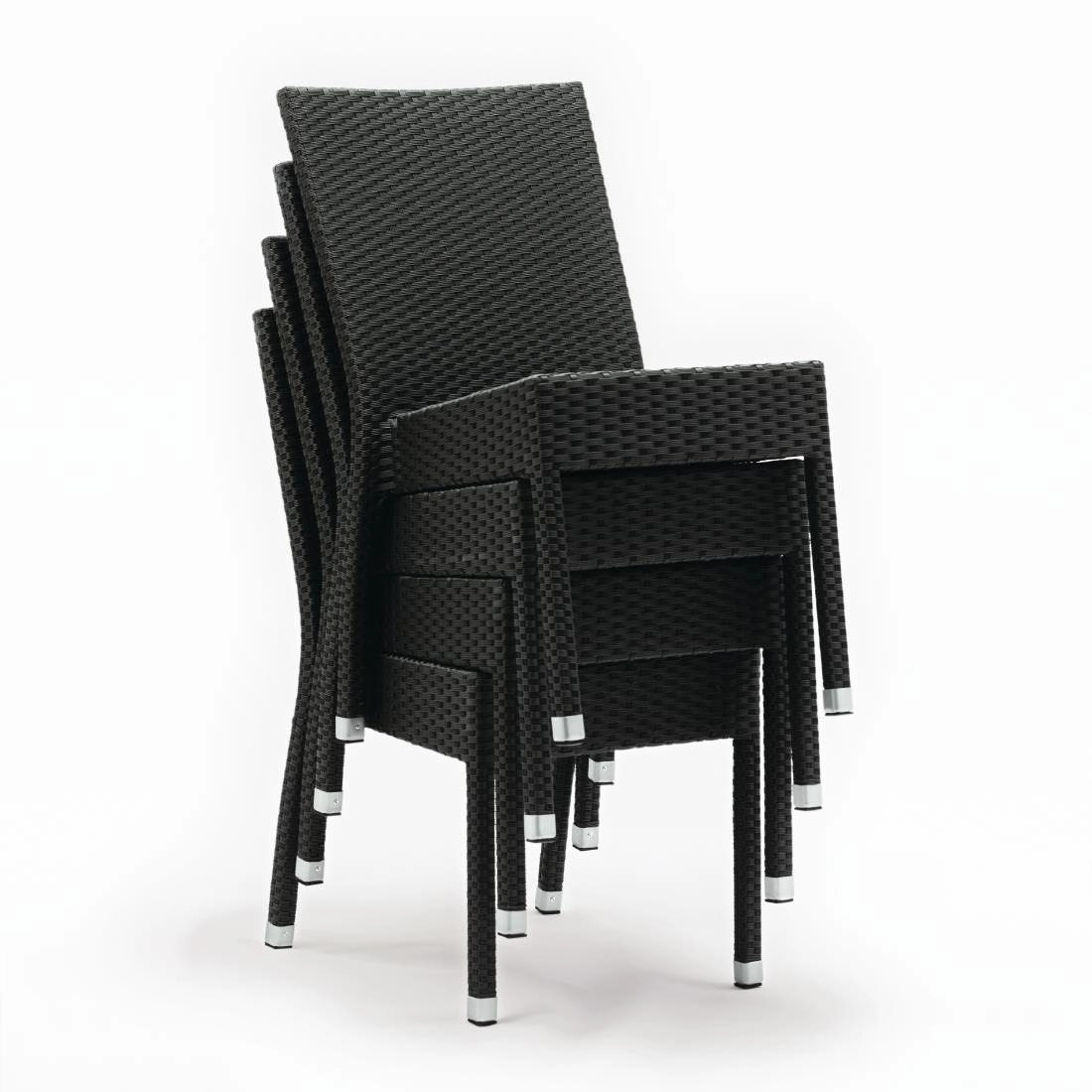 Buy your Bolero polyrotan stoelen antraciet (4 stuks) at Supplierz BV