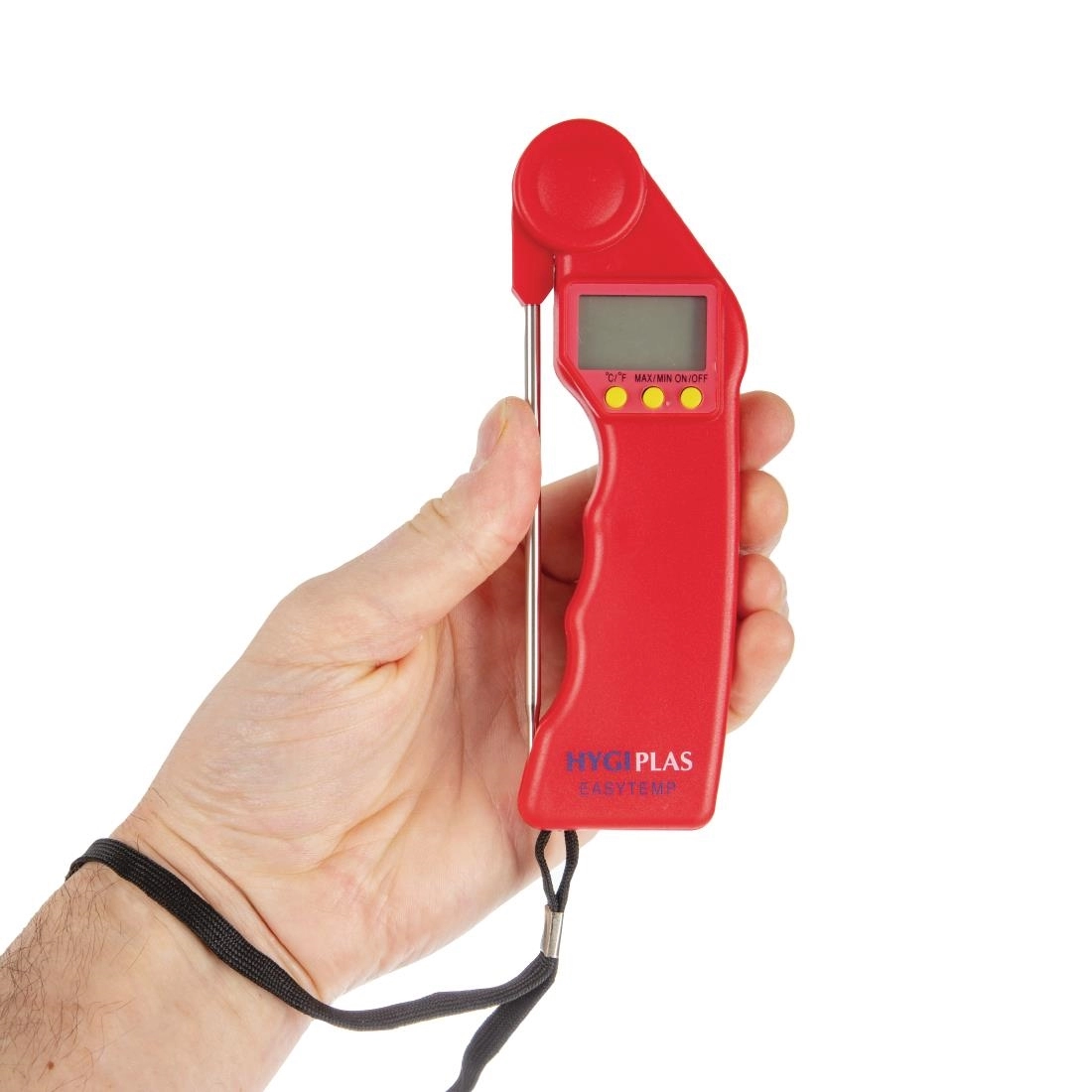 Sie können einen Hygiplas Easytemp Farbcodiertes rotes Thermometer bei Supplierz BV kaufen