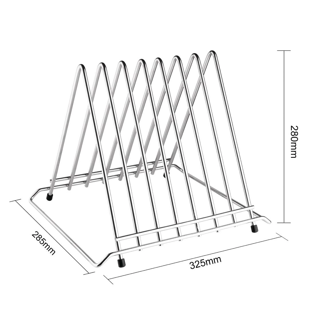 Buy your Hygiplas heavy-duty RVS snijplankrek 7 sleuven at Supplierz BV