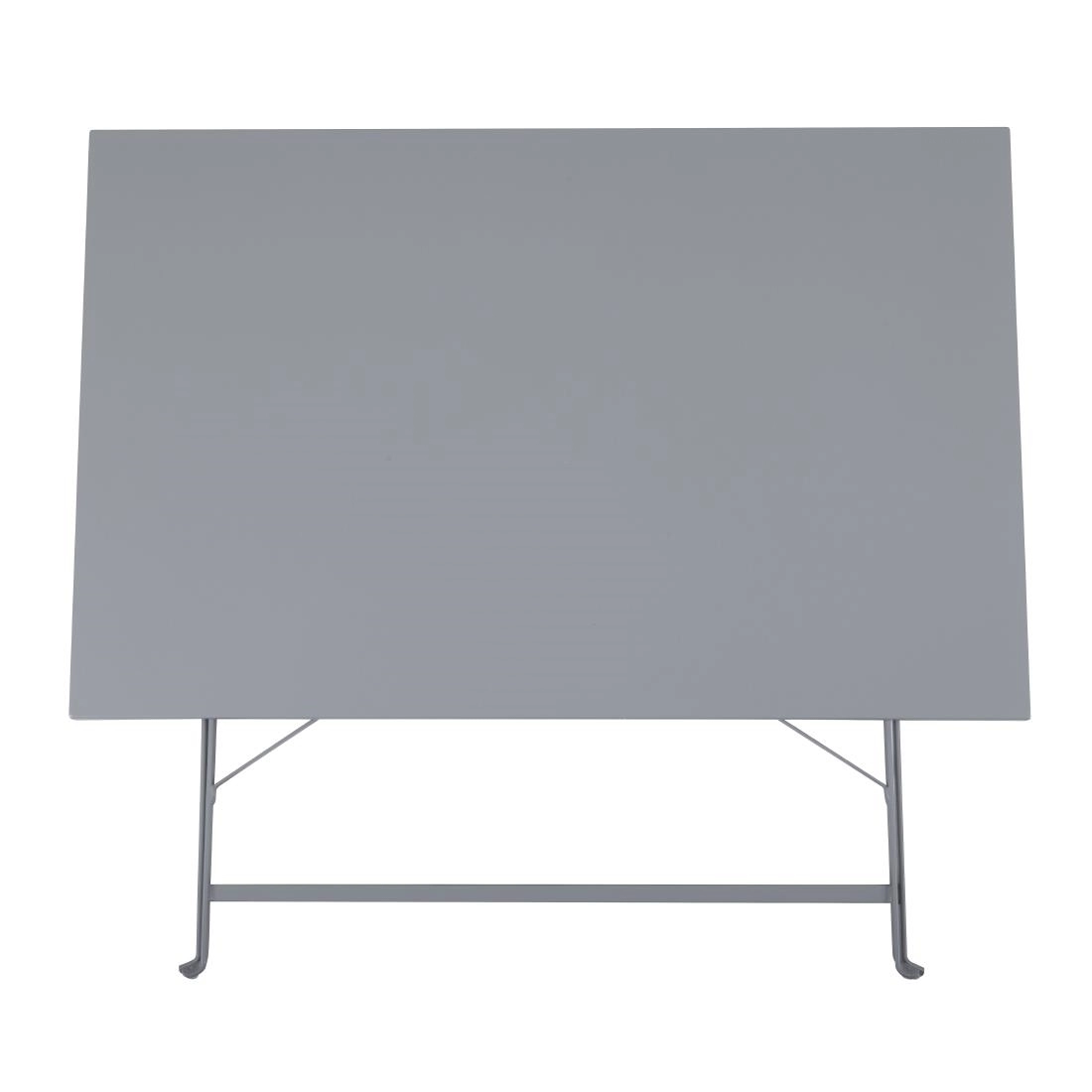 Vous pouvez acheter un Table de terrasse pliable Bolero grise 1100 x 700mm chez Supplierz BV