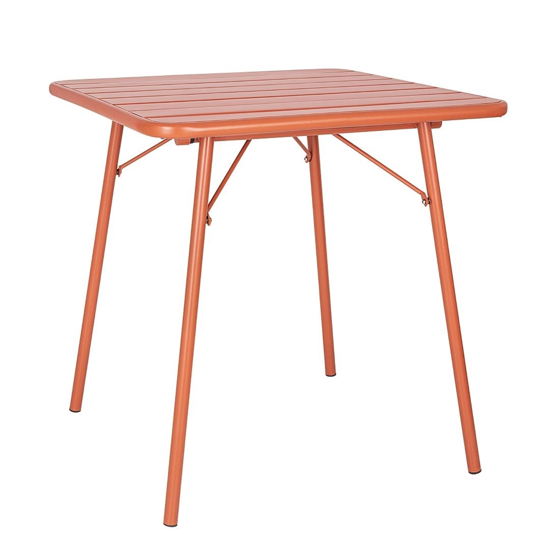 Buy your Bolero Terracotta vierkante stalen lattentafel - 700 mm at Supplierz BV