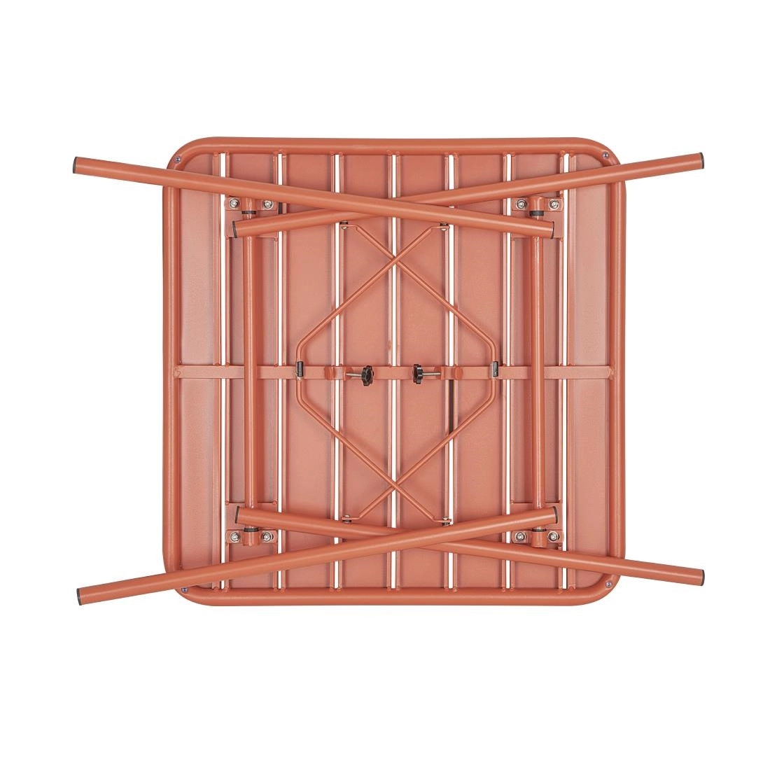 Buy your Bolero Terracotta vierkante stalen lattentafel - 700 mm at Supplierz BV