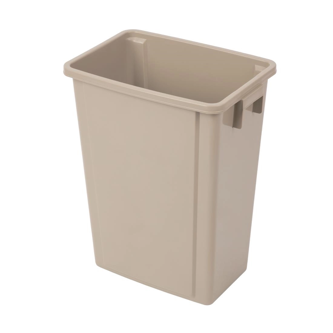 Een recycling afvalbak beige 56L koop je bij Supplierz BV