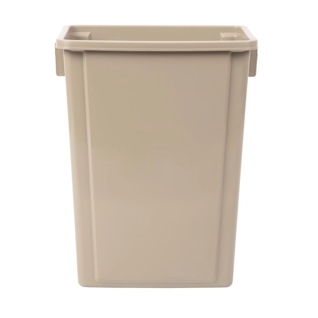 Een recycling afvalbak beige 56L koop je bij Supplierz BV