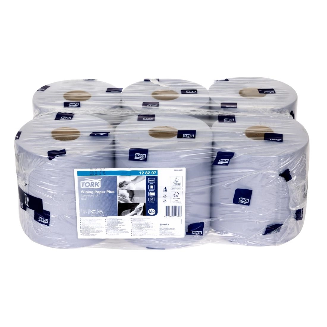 Een Tork centrefeed handdoekrollen blauw (6 stuks) koop je bij Supplierz BV